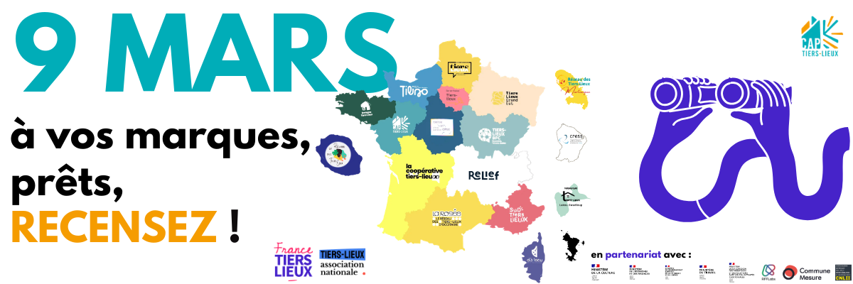 Le recensement national des tiers-lieux 2026 est (enfin) ouvert !